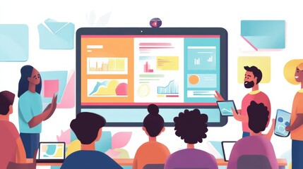 Teachers use interactive teaching tools like smartboards and educational apps to engage students in dynamic classrooms.