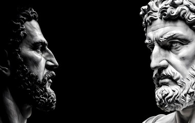 Greek and Roman Statues of Wisdom and Stoicism