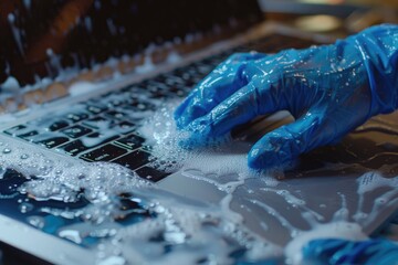 cleaning the inside of the laptop at home