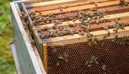 bees scient. class. Hymenoptera insect animal, AI generated