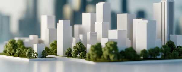 Diverse team of investors with digital cityscape overlays, collaborative urban planning