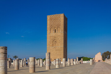 Hassan tower in Rabat, Morocco