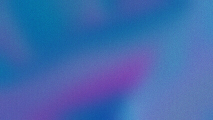 Abstract grainy background with gradient in light blue lilac purple colors and copy space. Spray brush, noise, grunge texture illustration for poster header banner wallpaper presentation cover design