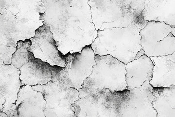 Obraz premium cracked concrete a visual exploration of weathered urban surfaces