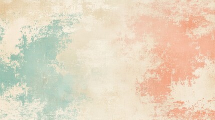Fototapeta premium Vintage background with faded colors and worn textures, reminiscent of a retro atmosphere.