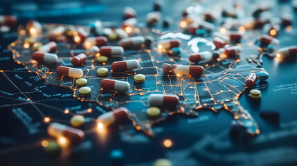 Obraz premium Pharmacy Pills