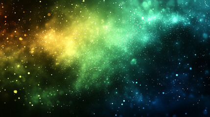 Naklejka premium abstract digital network background featuring intricate geometric patterns in vibrant colors. This design symbolizes connectivity and innovation in the digital age, evoking ideas of technology and com