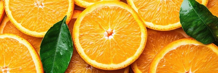 Vibrant Orange Slices: Fresh Citrus, Bursting with Juicy Goodness