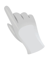 Click here icon. vector illustration