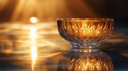 stunning abstract background featuring crystal-like shapes and soft, diffused lighting. This design evokes feelings of tranquility, elegance, and modernity, perfect for creative projects