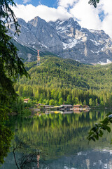 Fototapeta premium lake and mountains