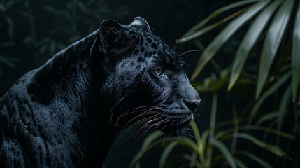A black panther is a melanistic variant of the common leopard. It is a large cat that is native to Africa, Asia, and the Middle East.