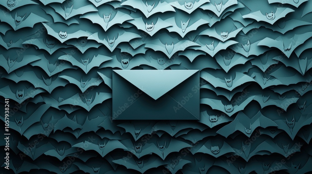 Poster high-resolution dark layered hal hq a stunning visual exploration of bat-inspired design elements