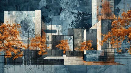 Obraz premium wall with graffiti