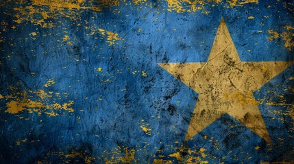 An image depicting the flag of CuraÃ§ao is presented here, maintaining its original proportions. The focus of the image is a closeup view of the flag,