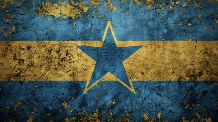 An image depicting the flag of CuraÃ§ao is presented here, maintaining its original proportions. The focus of the image is a closeup view of the