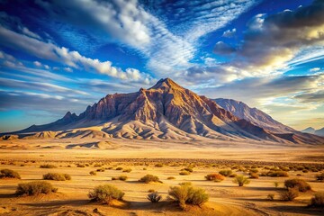 Majestic landscape with sense of awe