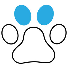 Cruelty-Free Icon for Animal Safety Vector Icon Design