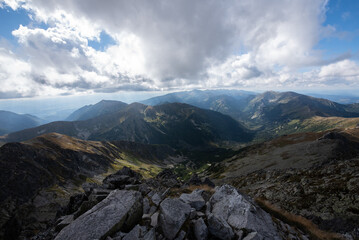 landscape with clouds