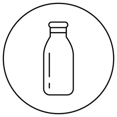 Sustainable Eco Dairy Vector Icon Design