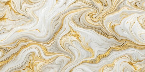 Luxury white marble gold swirls wallpaper texture