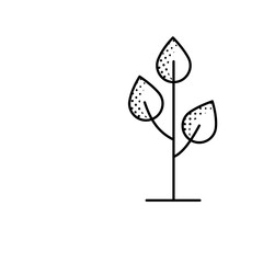 Sustainable Plant Based Lifestyle Vector icon Design