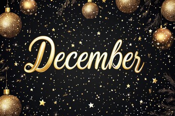 Naklejka premium The month of 