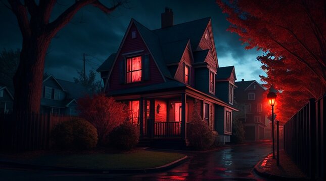 A dark and twisted dreamscape of Freddy Krueger