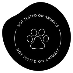 Ethical Eco-Friendly No Cruelty Vector ICon Design