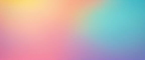 Vibrant gradient background with soft pastel colors