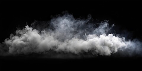 Minimalist abstract background of looping fog smoke mist