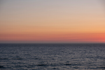 Obraz premium Pacific Coast Sunset in Baja California Mexico