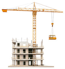 PNG Building construction crane development industrial.