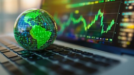 Global Business Analytics with Financial Data Visualization