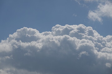 blue sky with clouds