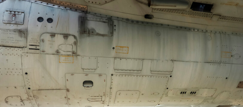 Undercarriage part of a jet fighter