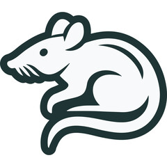 illustration of rat