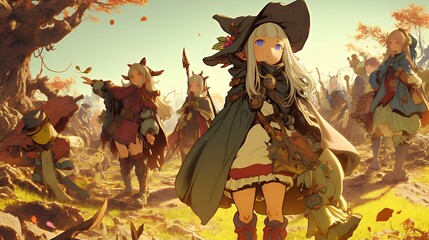 アニメスタイル 　japanese anime style