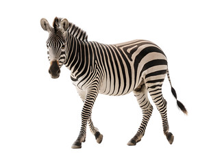 zebra png, zebra standing, zebra isolated on transparent background