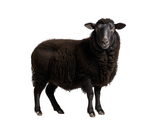 sheep png, sheep standing, sheep isolated on white transparent background