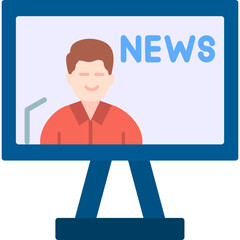 News Anchor Icon