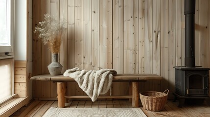 Modern Interior of Stylish Living Room ,Wall Mock Up, Frame , Poster with Beautiful Background, 3d render