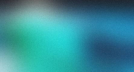 Mysterious Glow of a Colorful Wave on a Deep Dark noisy grainy textured background, banner poster wallpaper background 