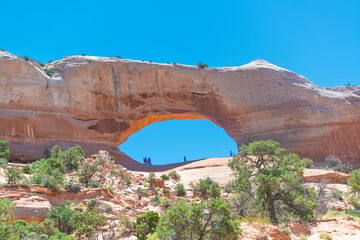 Natural arch in Utah