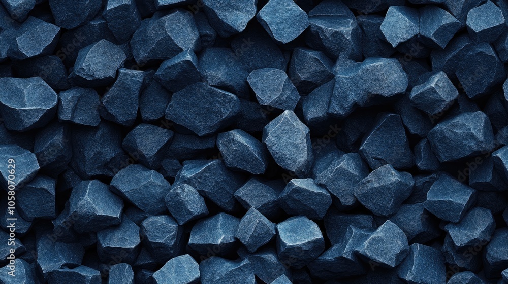 Poster a seamless pattern of dark blue stone blocks creates a sophisticated backdrop for various design app