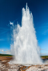 Strokkur, Geyser in nature in Iceland