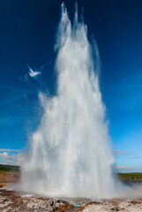 Strokkur, Geyser in nature in Iceland