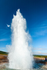 Strokkur, Geyser in nature in Iceland