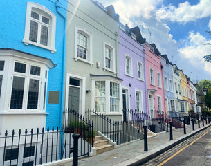 Colourful Houses, London