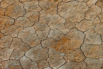 cracked ground with cracks, its notoriety chiefly because of its sulphurous mud springs called solfataras and steam springs called fumaroles.